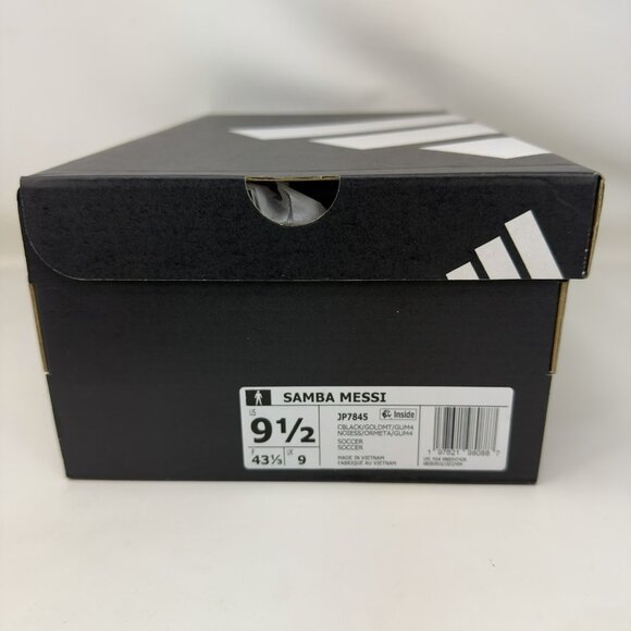 Adidas Samba Messi Athletic Shoes Black Pink Men's Size 9.5 - Picture 8 of 8